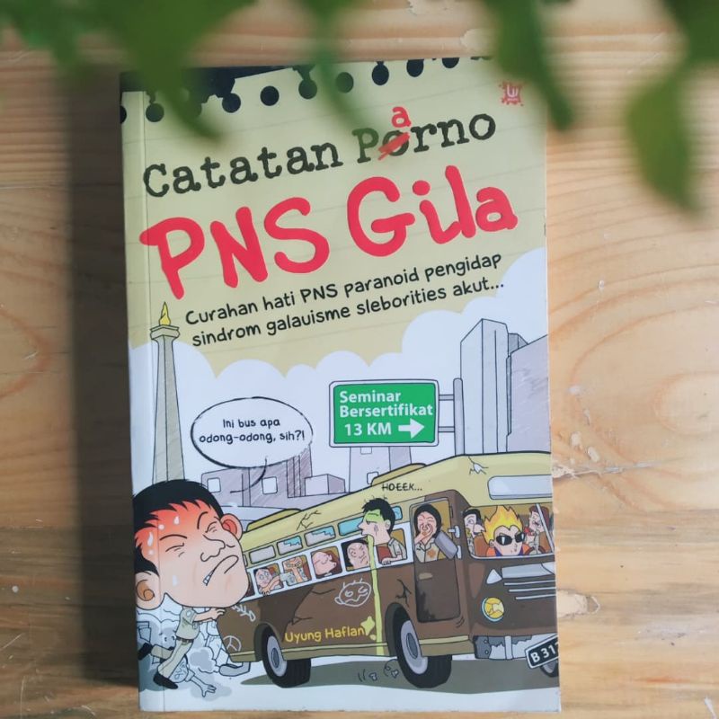 novel catatan Parno PNS Gila Uyung Haflan Original Bekas Preloved Second buku