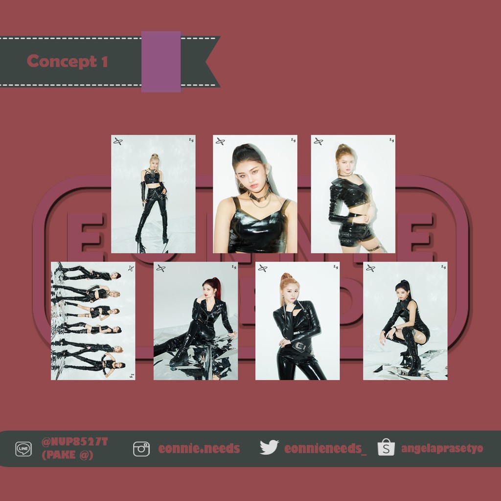 [UNOFFICIAL PHOTOCARD] Everglow - Ladida