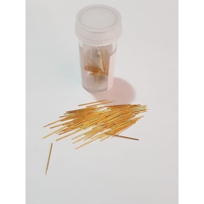 ALAT SOFTWARE JARUM UFI PLAT EMAS ASLI GOLD PLATED SPRING TEST PROBE PIN