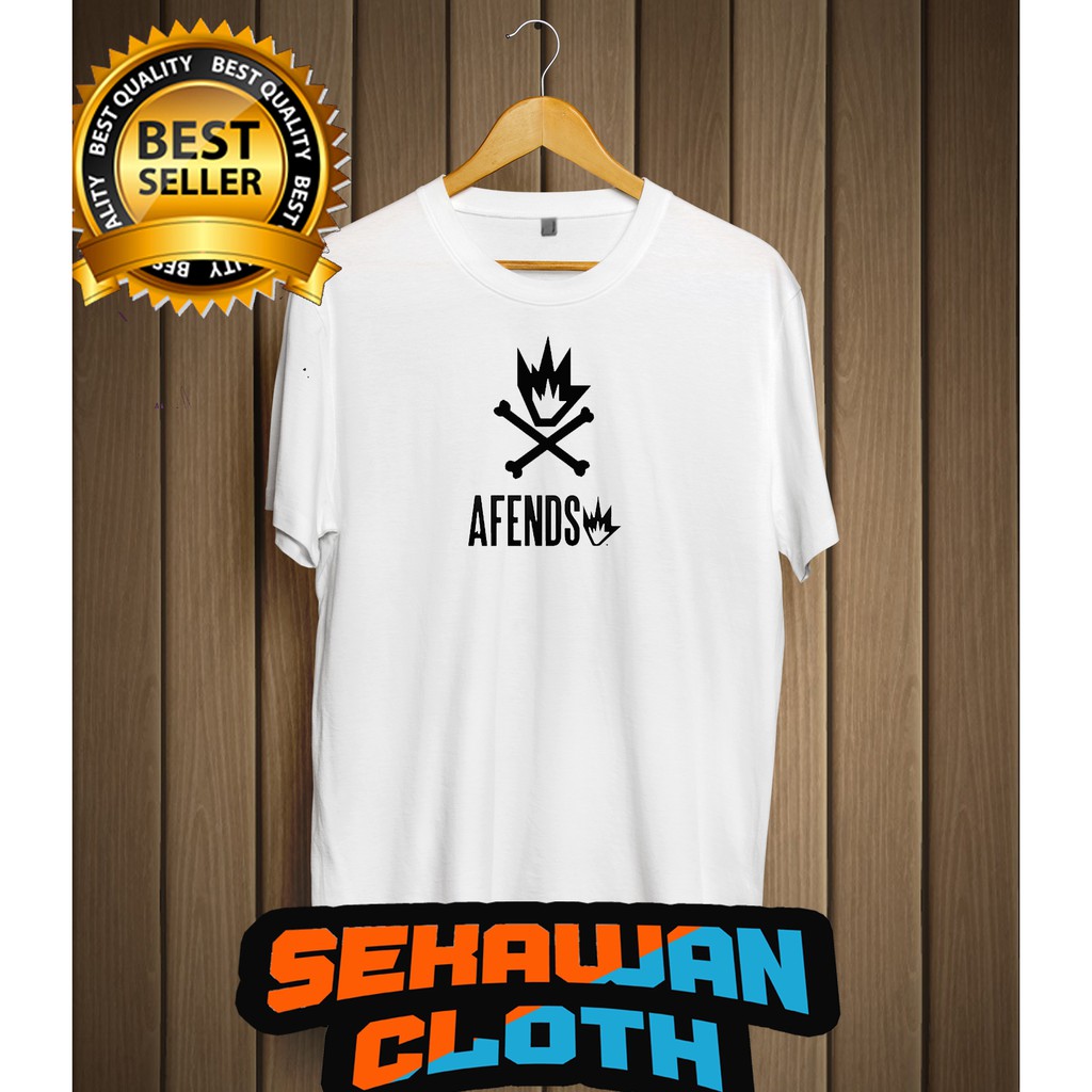 KAOS TSHIRT PUTIH AFENDS SEKAWAN CLOTHING
