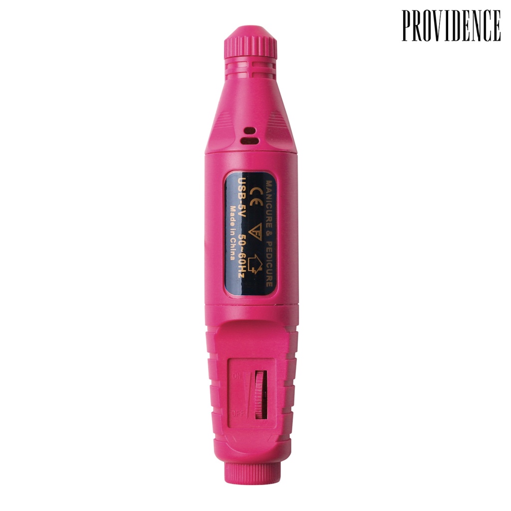 Providence 1Set Manicure Pen Polisher Portable Refined ABS Nail Care Electric Files for Women