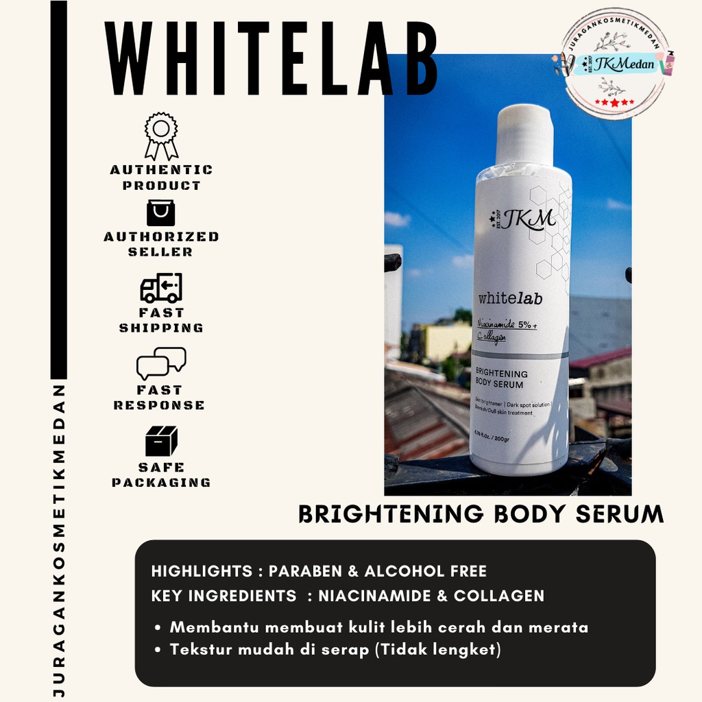 Whitelab Brightening Body Serum NEW