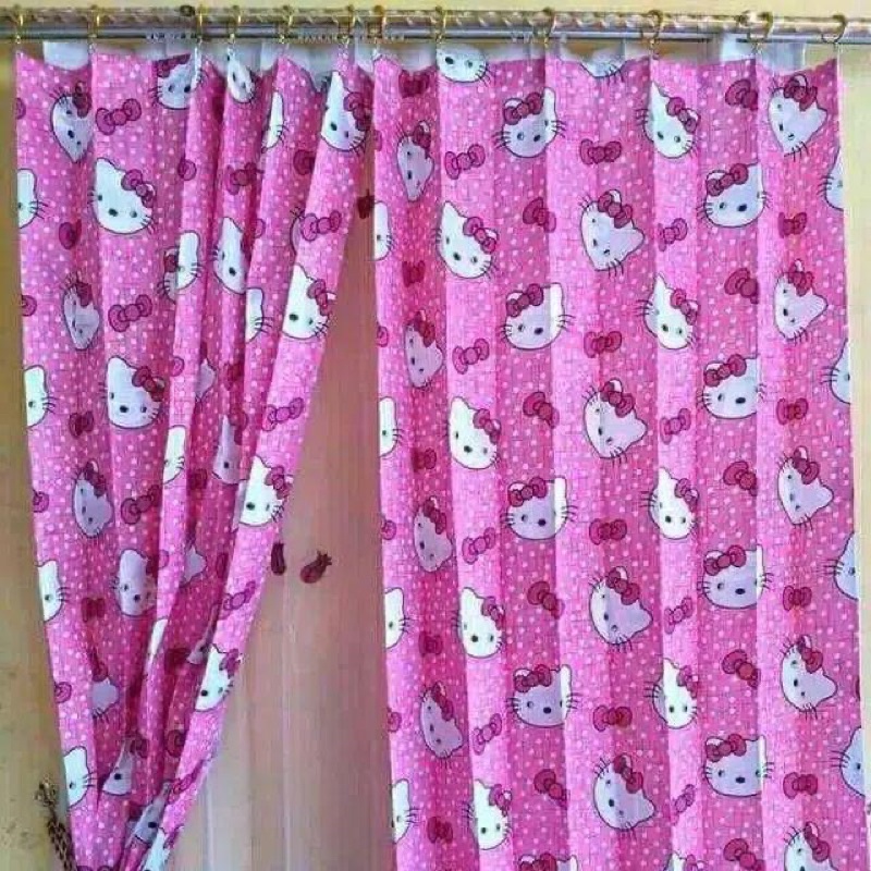 Gorden Plisket Hellokitty/Gorden Karakter Hellokitty/Gorden Plisket/Gorden Pintu Dan Jendela