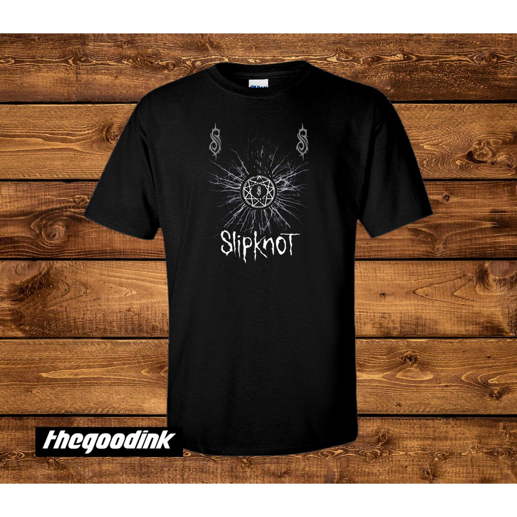 Kaos Slipknot - Band Logo - Original Gildan T-shirt DTG Print