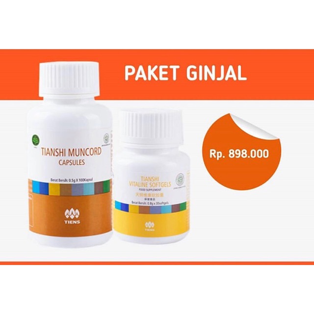 Paket Tiens untuk ginjal alami herbal