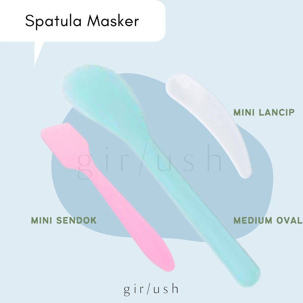 Spatula Mini / Spatula Masker / Spatula Cream / Sendok Masker / Spatula Kosmetik