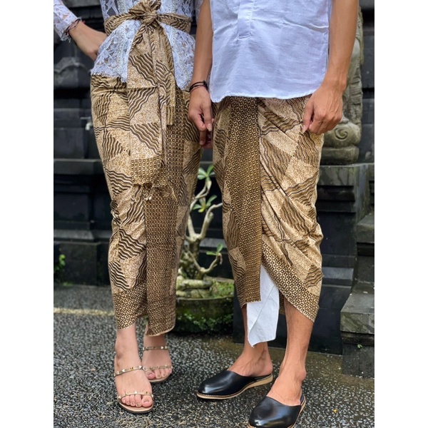 Saput Couple Batik Kipas Terbaru Kamen