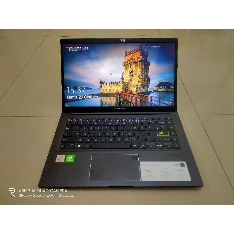 Laptop Asus K413FQ/Core i7/Gen 10/Ram 8GB/SSD 512GB/VGA 350Mx 2GB/Full HD