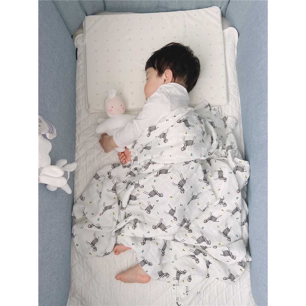 (pimenova) swaddle muslin 70%bambbo 30%cotton , bedong bamboo , muslim swaddle