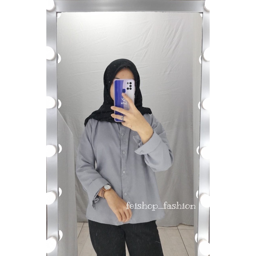 NAGITA BLOUSE BAJU ATASAN FASHION MUSLIM WANITA LENGAN PANJANG MURAH KEKINIAN