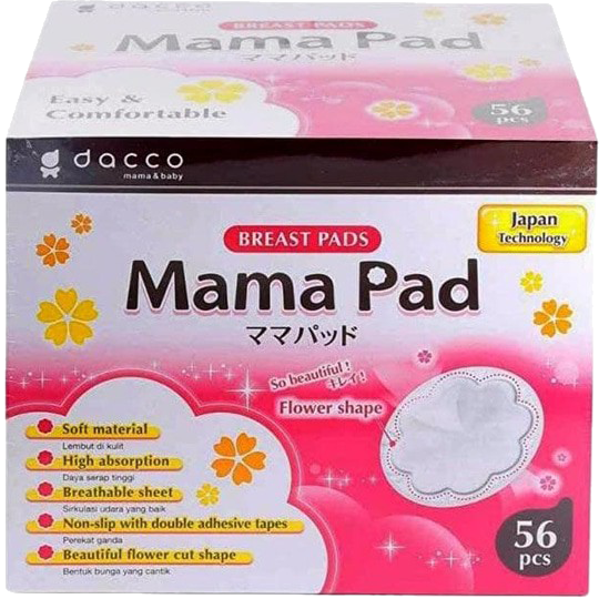 Dacco Mama Pad Flower Breast Pad 56 Pcs