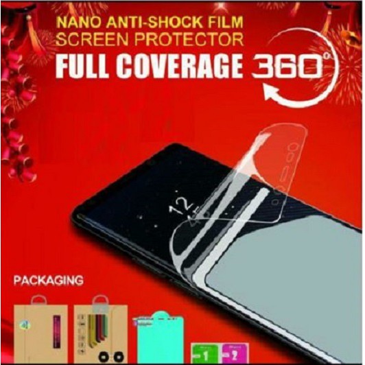 Anti Gores Anti Shock Film Screen Protector Realem XT - Depan Belakang