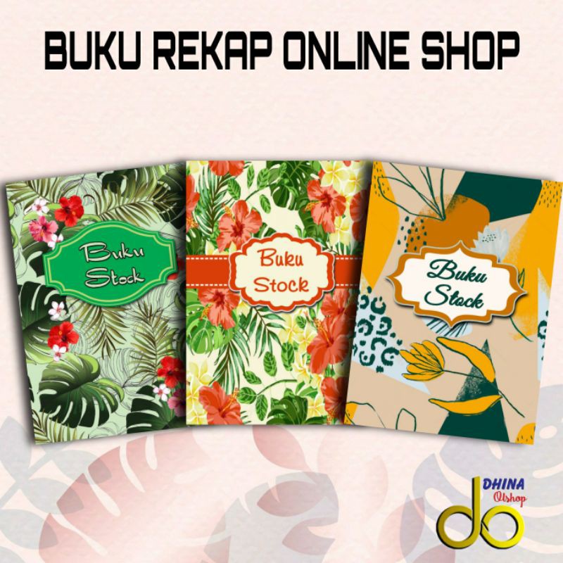 buku stok  / buku rekap stok barang / buku olshop murah