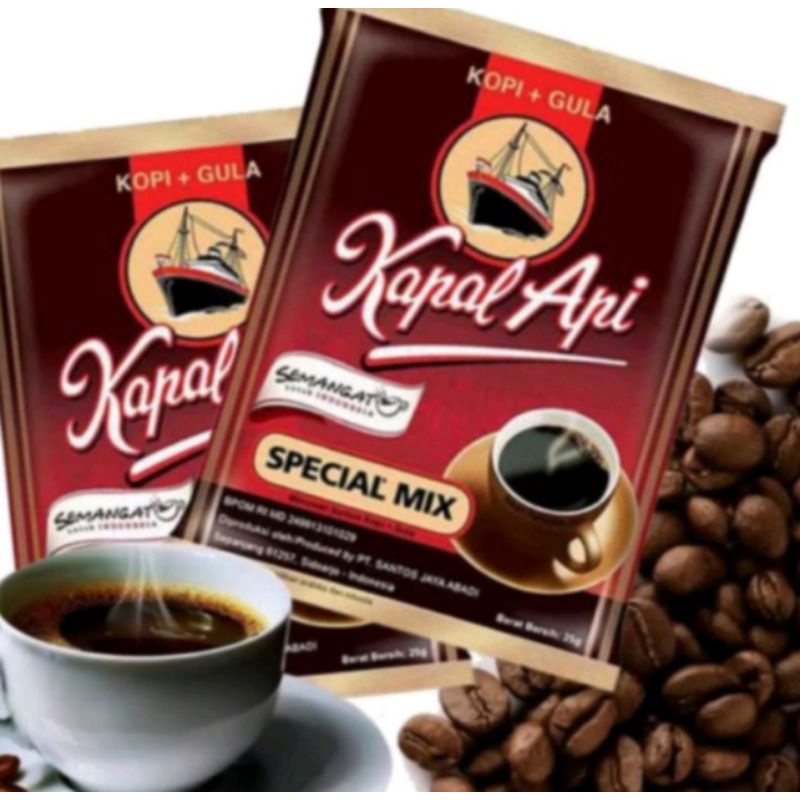 

Kopi Kapal Api spesial Mix 10pcs