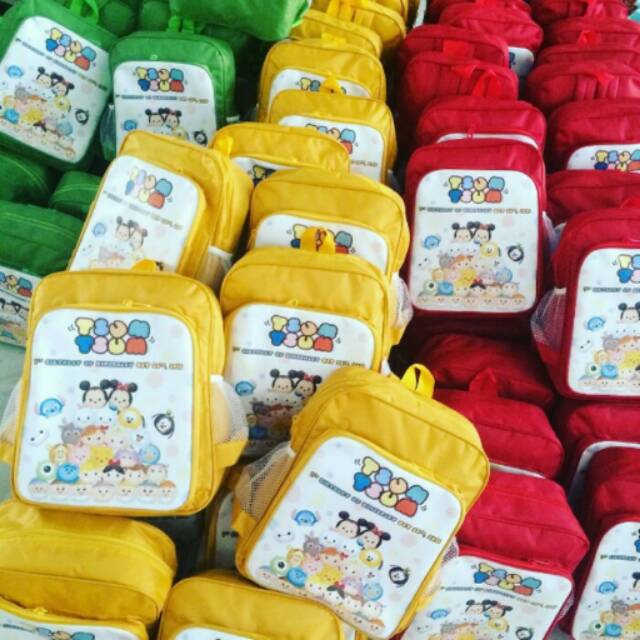 Tas Ransel Sekolah Custom Souvenir ultah anak keren