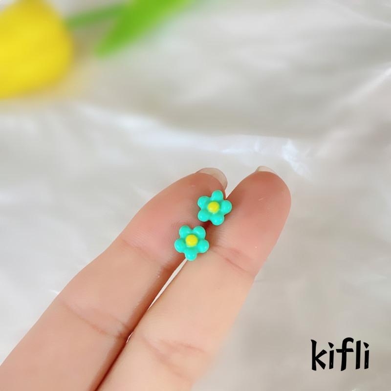 Anting,Desain Kartun Bunga,Untuk Anak Perempuan