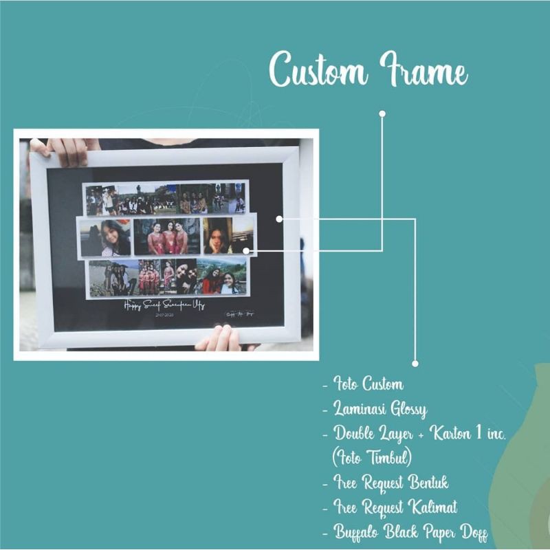 Foto Bingkai custom