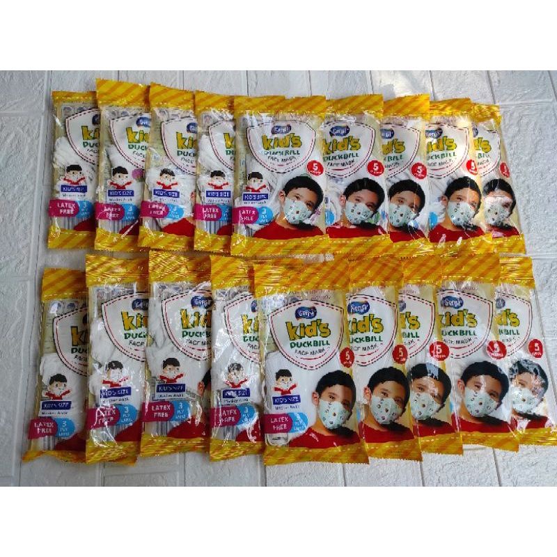 masker sensi duckbill anak