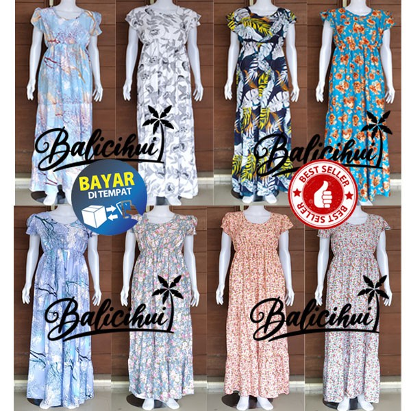 Balicihui Dress Canda Panjang Dress Panjang Wanita Dress Wanita Dress Bali Dress Bali