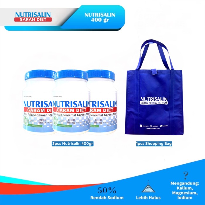 

Bundle 3Pcs Nutrisalin 400Gr Gratis Hadiah 083