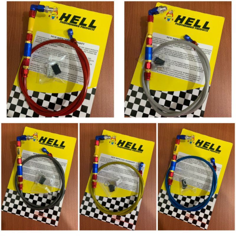 SELANG REM DEPAN PSI UNIVERSAL VIXION NMAX AEROX CBR NINJA PCX R15 MIO SOUL UKURAN 95 CM BY HELL