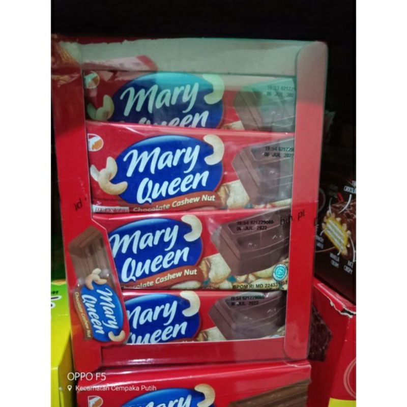 

mary queen coklat isi 24