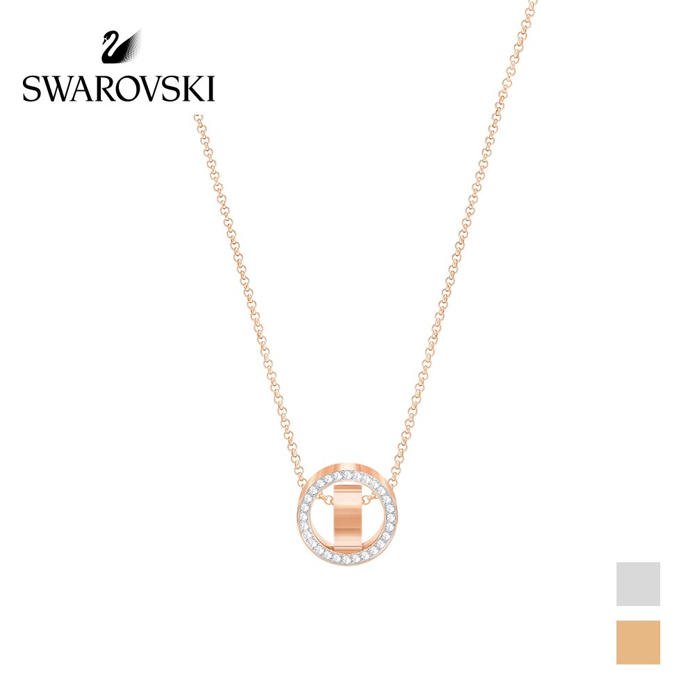 Kalung SWAROVSKI Original Asli HOLLOW Klavikula Wanita Modern 5289495 Perhiasan