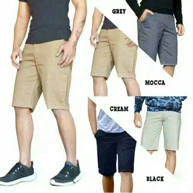 CELANA PENDEK PRIA CHINO PREMIUM SIZE 28 - 38