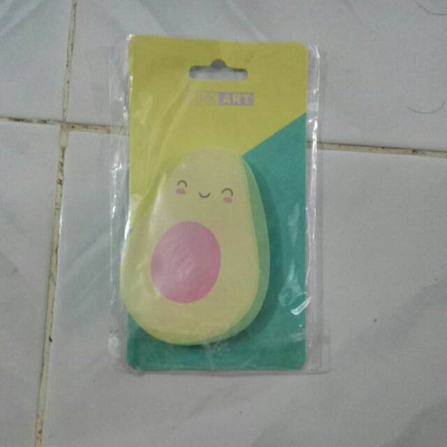 

HOT!!! Sticky note apukat bentuk smile