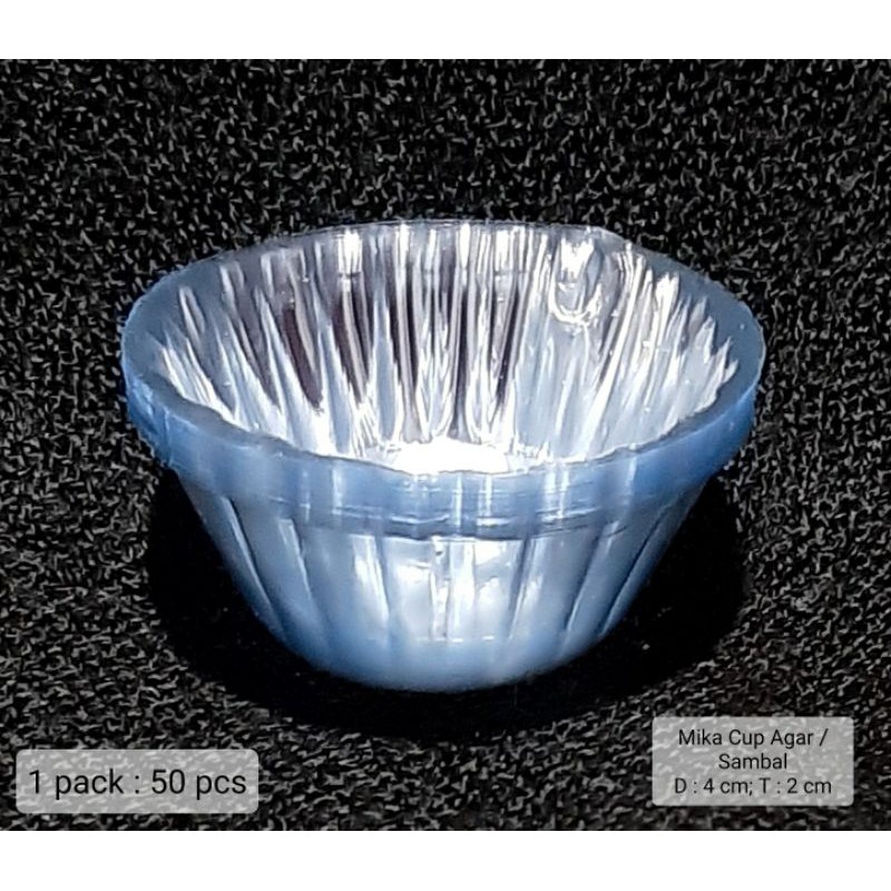 Mika Agar-agar / Mika Sambal / Mika Saos ukuran S