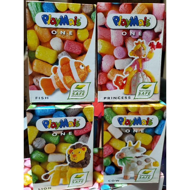 Playmais One (Fish, Princess, Lion & Cow)