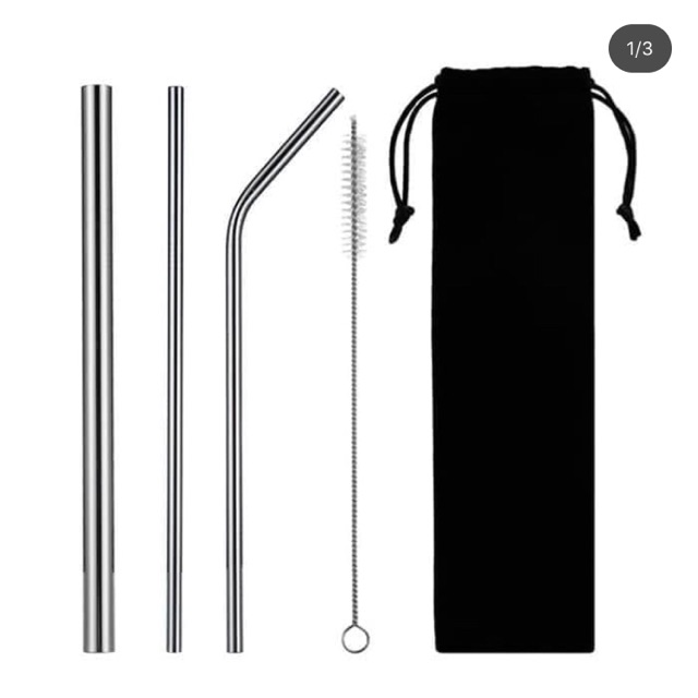 

Sedotan stainlees set