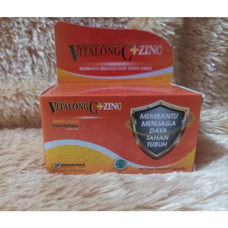 (PROMO) VITALONG C + ZINC ISI 30 Vitamin Aman Untuk Lambung