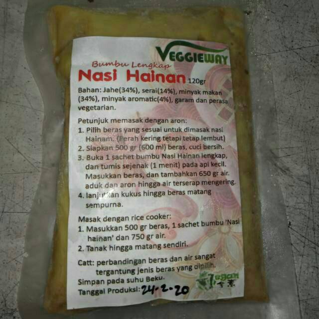 

Bumbu Nasi Hainam