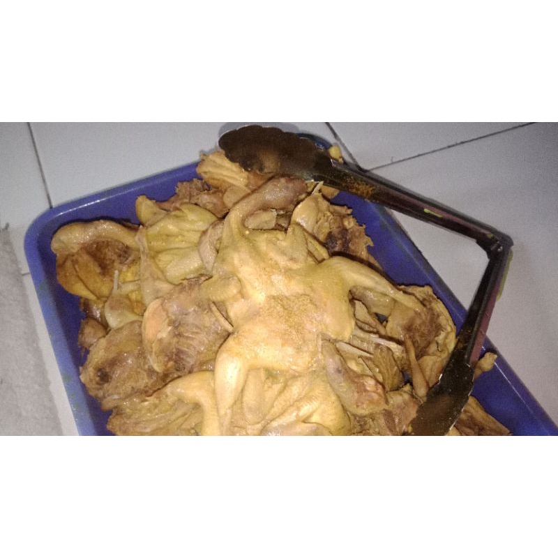 

puyuh ungkep siap goreng
