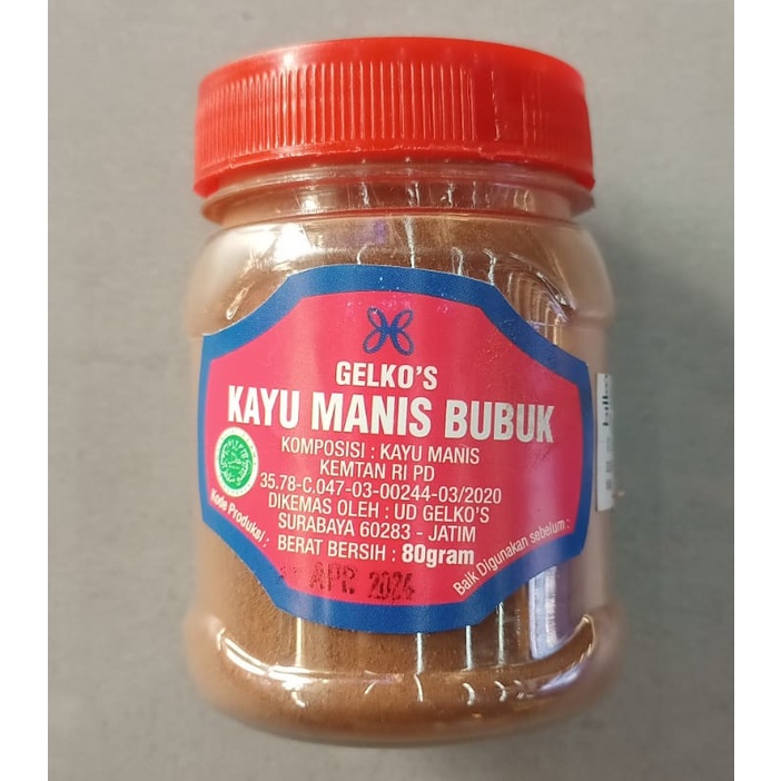 

Gelko's Kayu Manis Bubuk 80gr