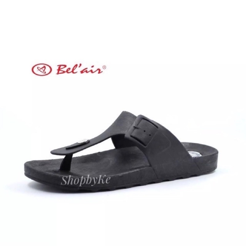 Sandal Japit Pria Tipe BA-009 Warna Hitam dan Coklat merk Bel Air Size 39-44