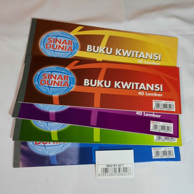

Buku kwitansi tanggung sidu KT 40 T