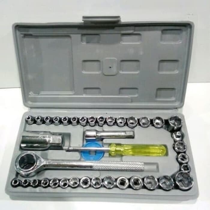 KENMASTER Kunci sok set 40pcs