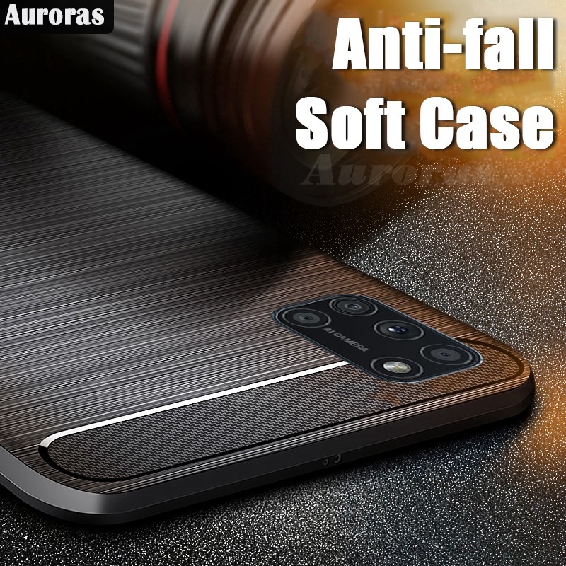Case Xiaomi OPPO A72 / A92 Ipaky Carbon Brushed Soft Fiber