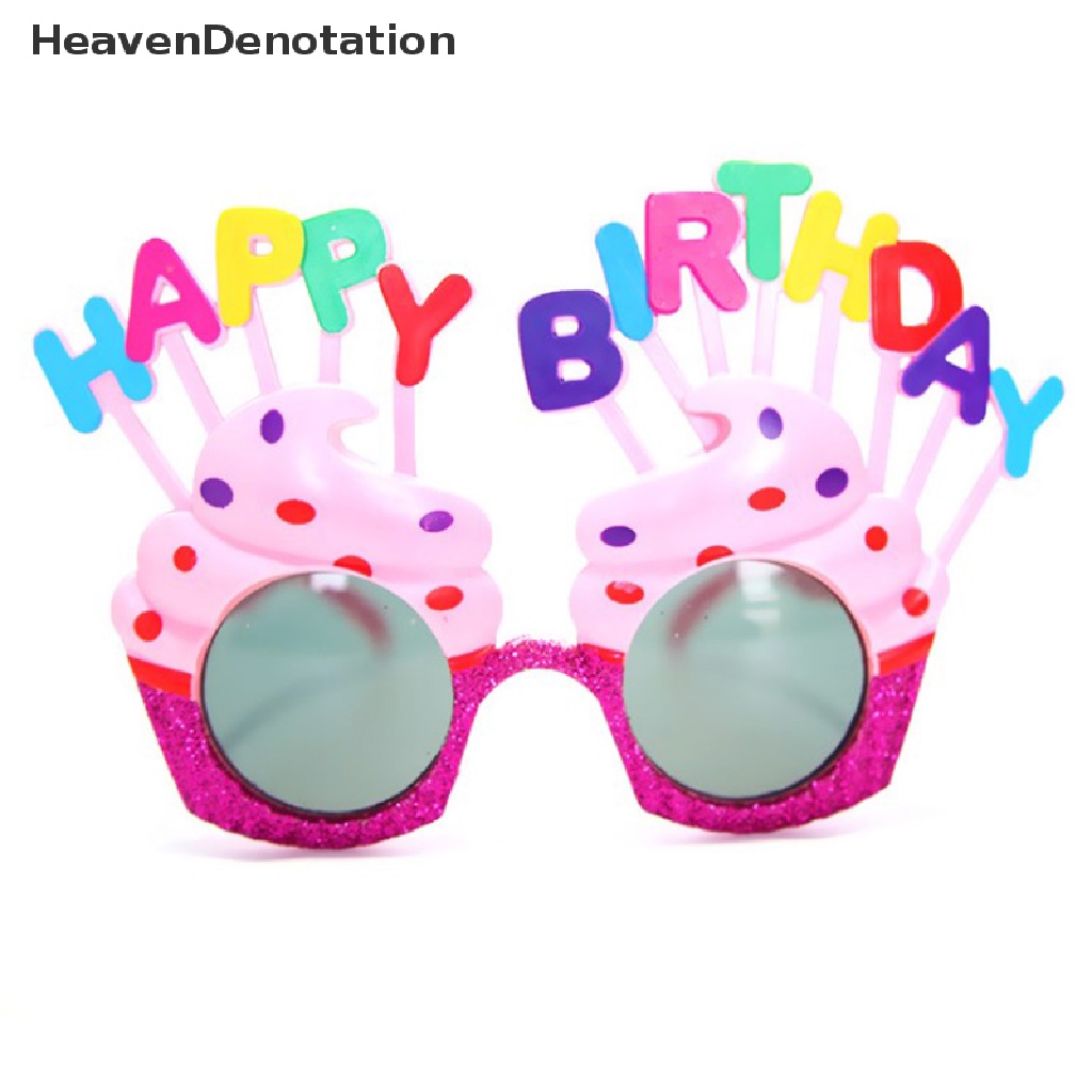 [HeavenDenotation] Birthday Party Sunglasses Funny Happy Birthday Glasses