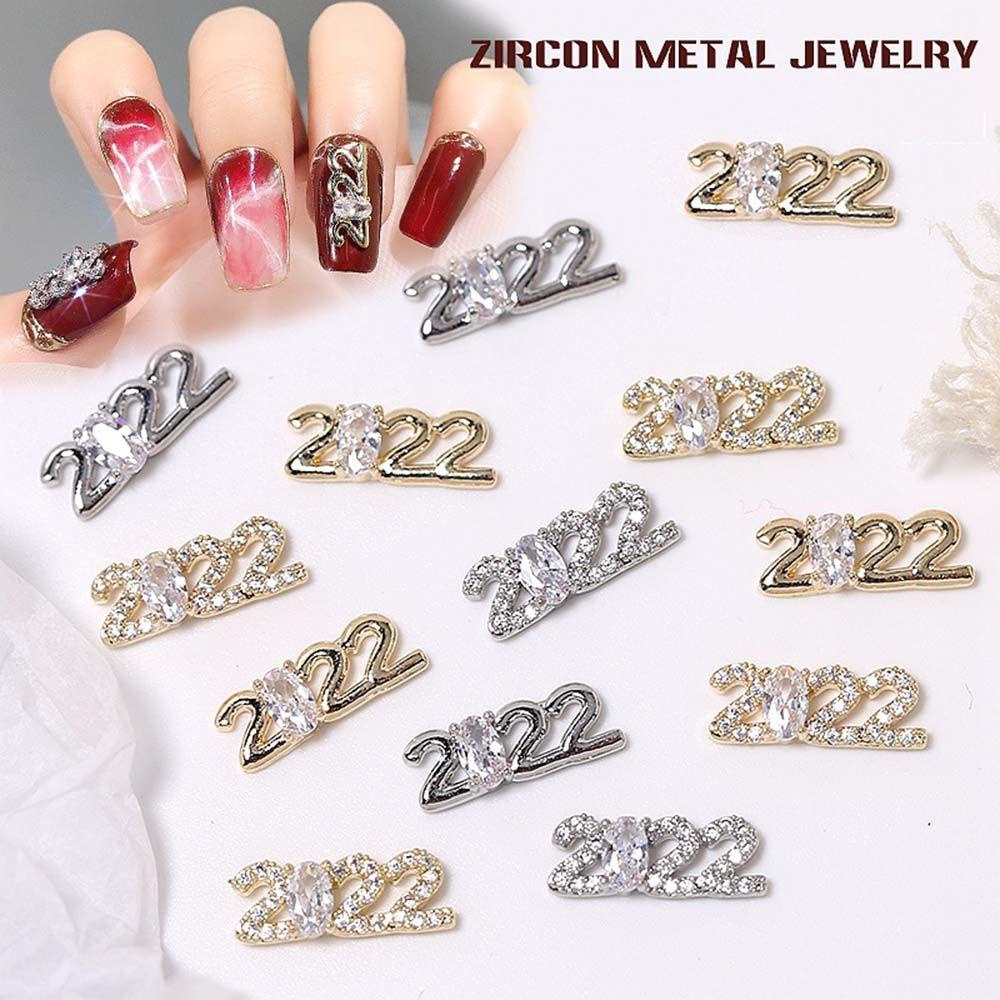 Mxbeauty &quot;2022 &quot;Nail Art Berlian Imitasi Perhiasan Zodiak Mewah Cina Shiny DIY Dekorasi Kuku