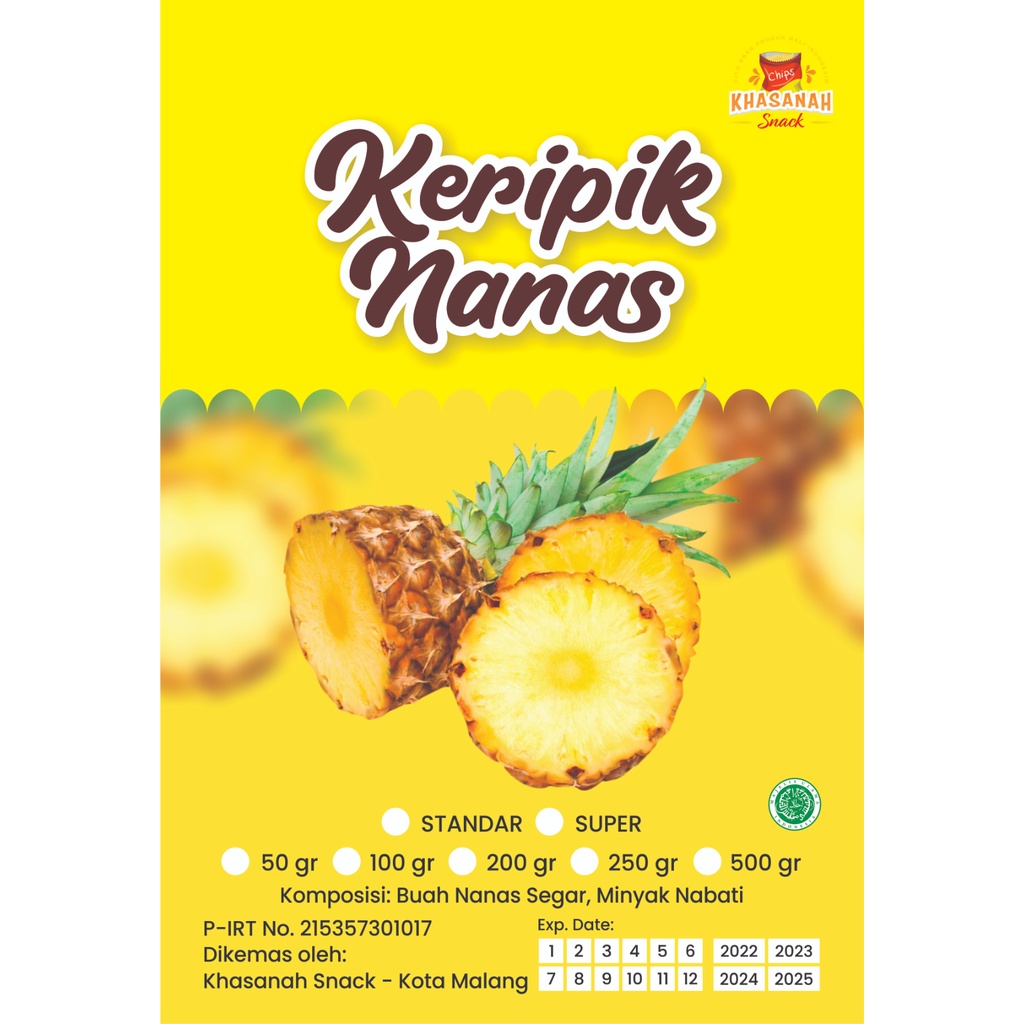 

KERIPIK BUAH NANAS