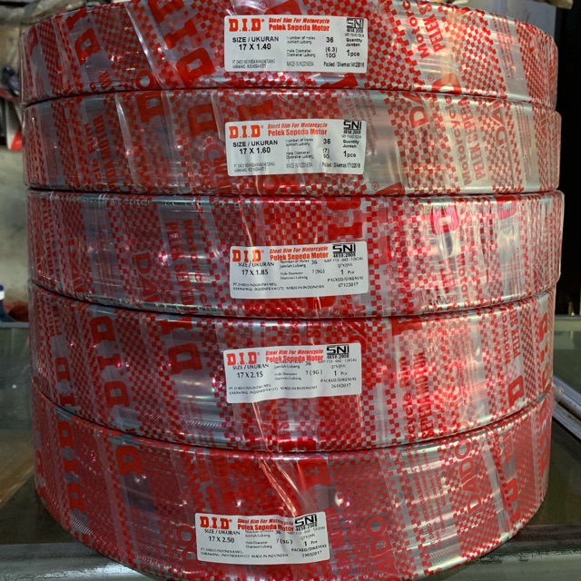 Velg did krum ring 17 ukuran 185