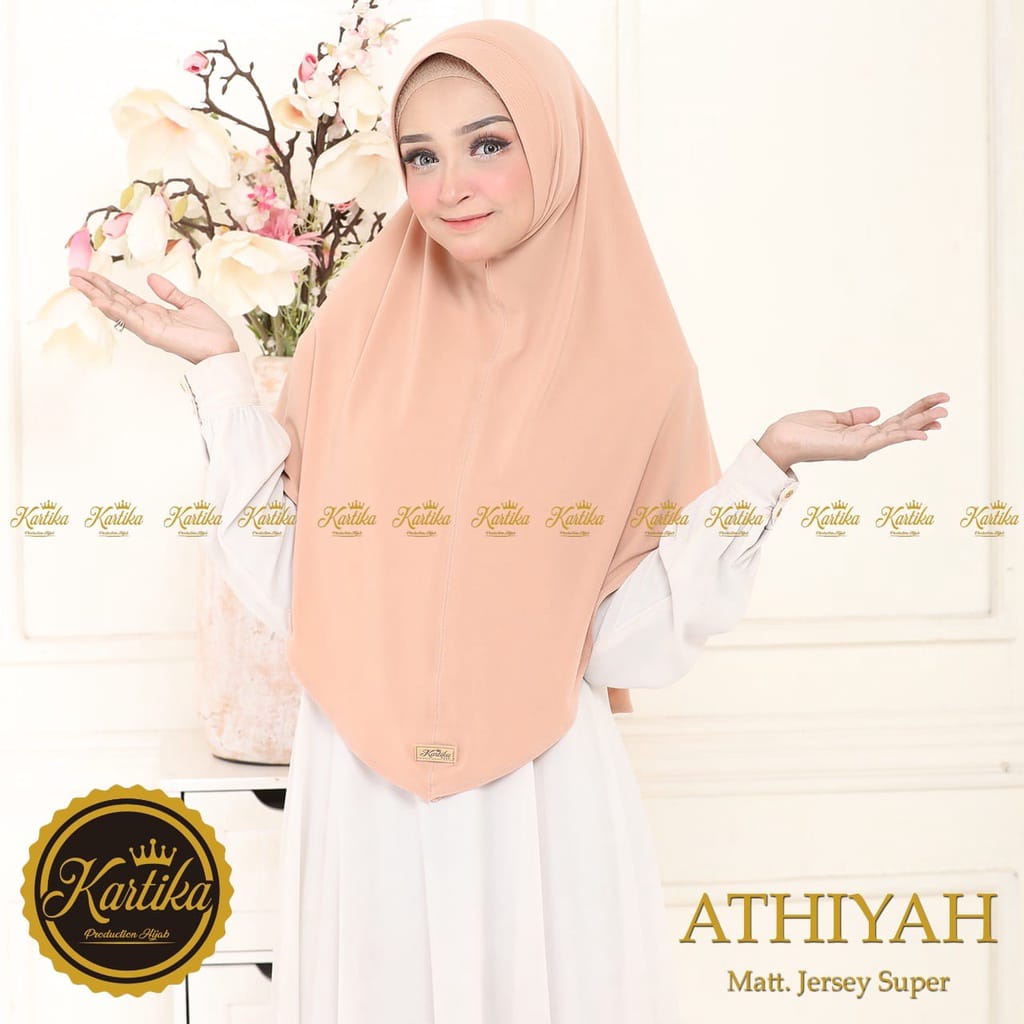 Simple pad jersey super ori KARTIKA HIJAB