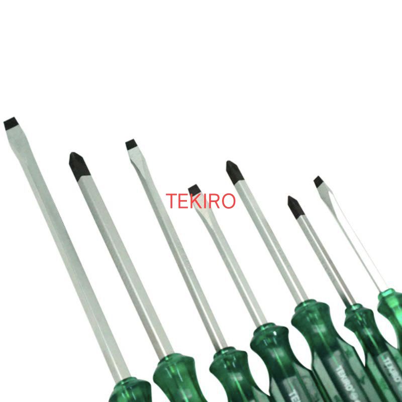 Tekiro Obeng Set 7pcs Obeng Tembus Go Thru Obeng Ketok