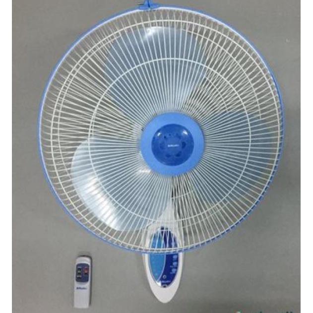 MIYAKO WALL FAN / KIPAS ANGIN + REMOTE KAW 1689 RC / KAW-1662 PL (16 INCH) GARANSI RESMI