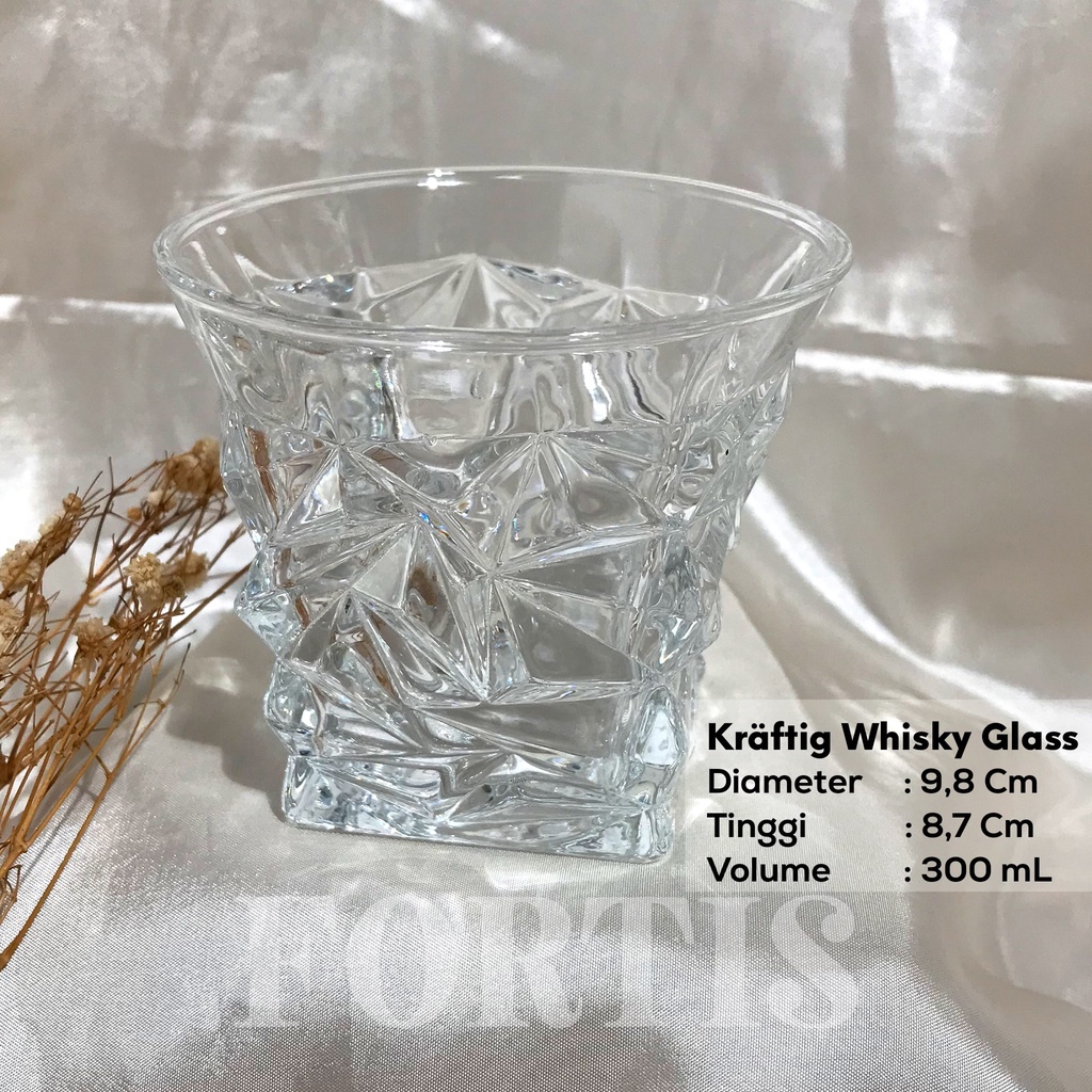 Gelas Whisky Kräftig Whisky Glass Premium Glassware