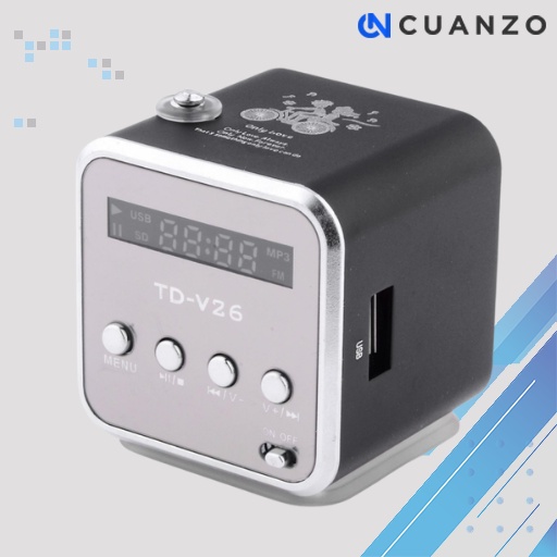 Speaker Mini Portabel Bluetooth FM Radio TF Card / Speaker Mini Kecil Blutut Bluetooth Portable Port