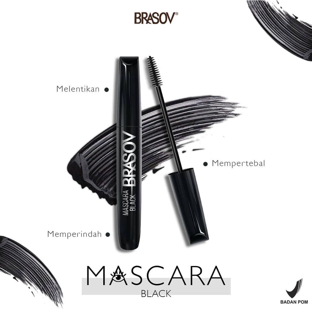 ❤ RATU ❤ Brasov Mascara Black | Maskara Hitam Waterproof 8g BPOM✔️